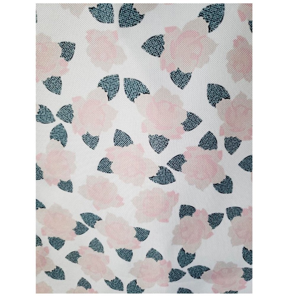 👄 Stella Saksa Spring Polka Dot Floral Reusable Shopping Tote - Picture 3 of 4